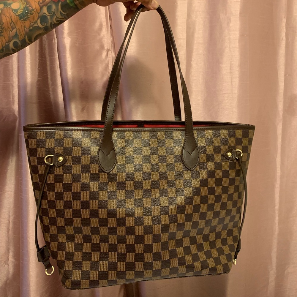 Daisy Rose checkered handbag